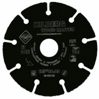 Диск по дереву 125х22 сегментный по дереву/Hilberg Super Wood