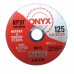 Круг отрезной 125х1,2х22 мет+нерж ONYX